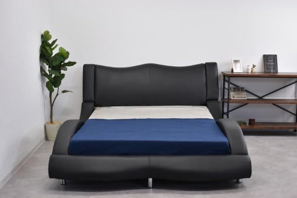 限定送料無料 売切】ブラック 流線型 インセットタイプ 大型 ダブル